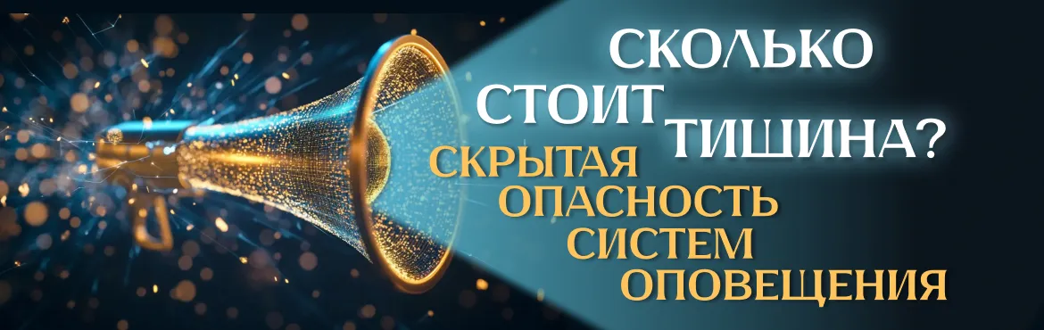 Сколько стоит тишина? Скрытая опасность систем оповещения Сколько стоит тишина? Скрытая опасность систем оповещения